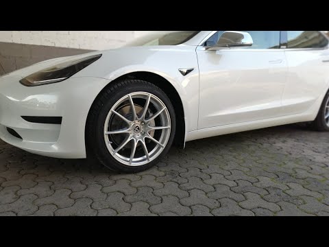 Tesla Model 3 bekommt neue Alufelgen von Tomason TN25