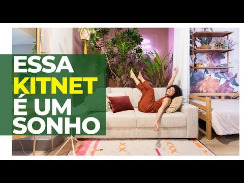 THIS CHANNEL FOLLOWER'S KITNET IS A DREAM - IT HAS 2 BEDROOMS, LIVING ROOM, GARDEN, KITCHEN AND 2...