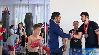 Գ.Ծառուկյանը մարզագույք է հատկացրել Նորք Մարաշի մանկապատանեկան մարզադպրոցին