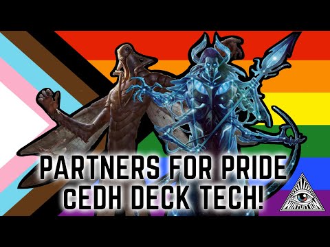 Sneak Peak! Partners for Pride Deck Tech: Wheeliod & The Locust God #pride #pridemonth #mtg #cedh