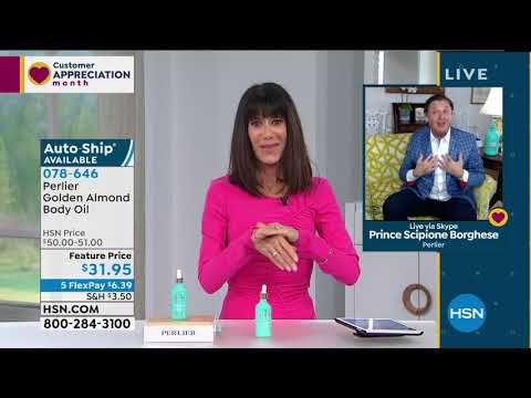 Perlier Golden Almond Body Oil