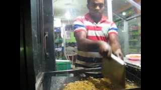 preview picture of video 'Preparation of Kottu Rottii in Sri Lanka'