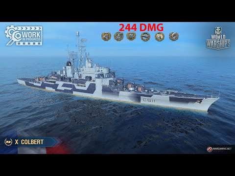 World of Warships Colbert ( клан D_S_D )