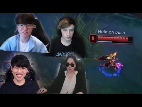 Faker Breaking Ankles Left and Right- Random Stream Highlights (Translated)