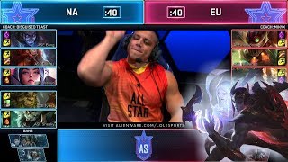 NA vs EU - Show Match (ft Tyler1 Yassuo)  Day 1 20