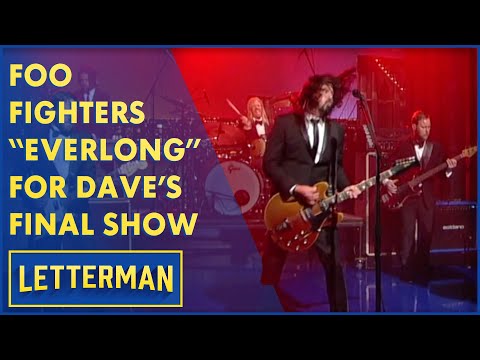 Foo Fighters Perform “Everlong” For Dave’s Final Show | Letterman