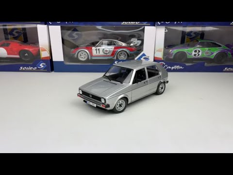 Timeless Classic: Volkswagen Golf L (1983) 1:18 Solido S1800214 Review