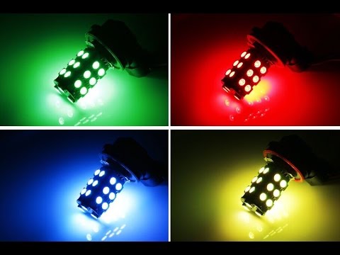iJDMTOY Wireless Control RGB Multi-Color LED Fog Lights