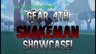(AOPG) Gear Fourth Snakeman Showcase and how to get it!