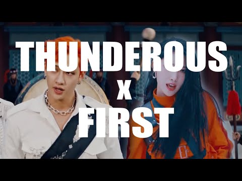 THUNDEROUS X FIRST (STRAY KIDS X EVERGLOW) | MASHUP