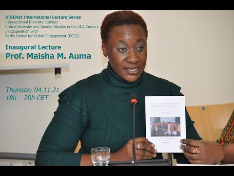 Inaugural lecture: Intersectional Realities and Intersectional Diversity Studies in the 21st Century