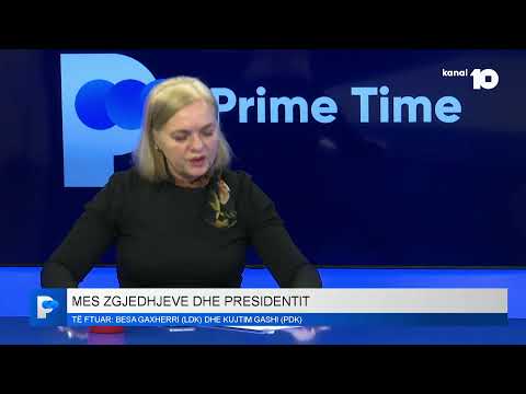 🔴 Prime Time - Mes Zgjedhjeve dhe Presidentit, Besa Gaxherri (LDK), Kujtim Gashi (PDK) 10.12.2020