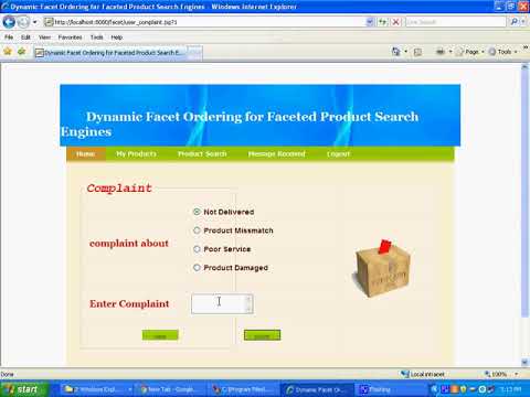 Improving result accuracy using facet optimization algorithm