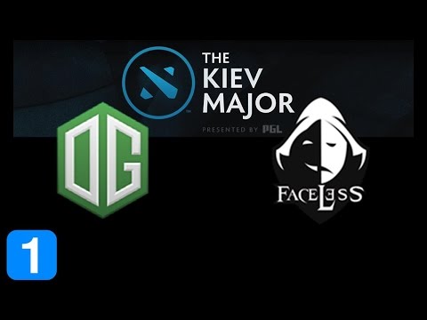 OG vs Faceless Game 1  Kiev Major Highlights Dota 2