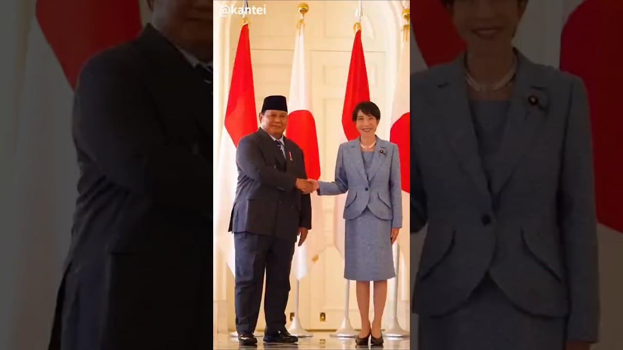 【日 インドネシア首脳会談】日 インドネシア友好国 🌴💕 #日インドネシア首脳会談 #日本 #インドネシア #友好国 #親日 #Japan #Indonesia #Pro-Japan