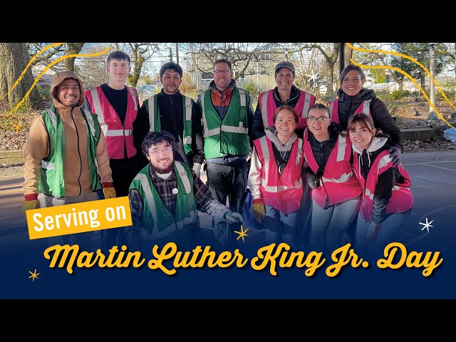 Watch video: Serving Community on Martin Luther King Jr.