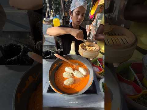 Mumbai Famous Biggest Tandoori Momos | Indian Street Food | #shorts #short #youtubeshorts