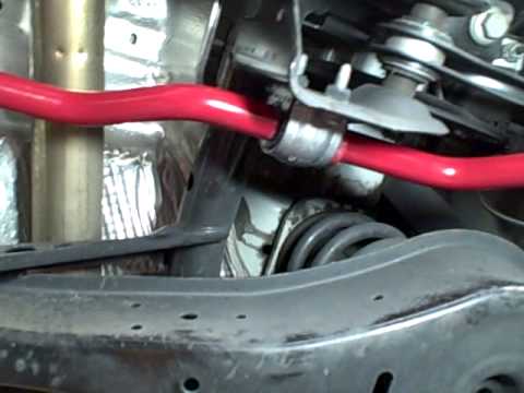 Eibach sway bar squeaking