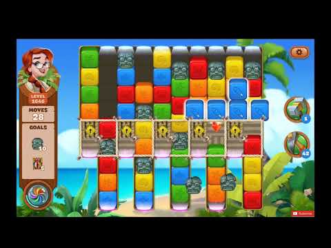 Lost Island Blast Adventure Level 1646 NO BOOSTERS - A S GAMING ✔