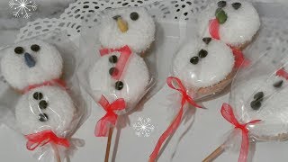 Kar Özleyenlere Eti Puf ile Kardan Adam Yapımı