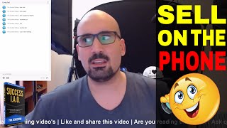 🔴 Phone Sales Training Live - How To Sell On The Phone