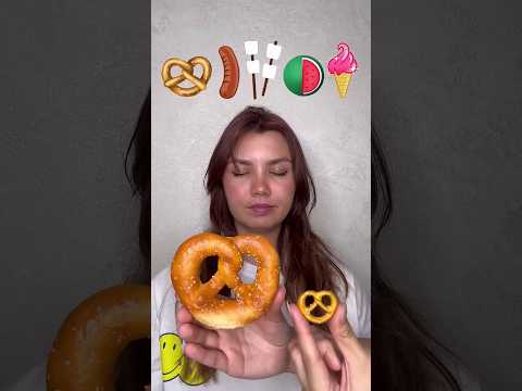 Big or Small challengeGiant pretzel or pink gummy ice cream?video by Hmelkofm#shorts Best