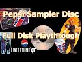 Pepsi PS1 Sampler Full Disc Playthrough