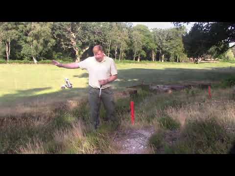 Why Charley Hull was allowed to drop on the fairway side of the ditch at the 17th