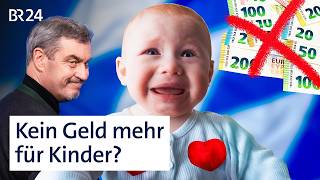 Nach dem Söder-Aus fürs Kinderstartgeld: Ist Bayern noch "Familienland"? | ÜberBayern | BR24