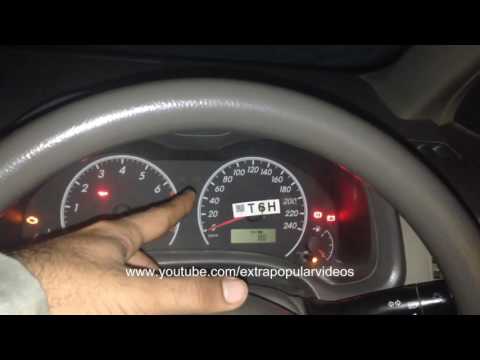 How to use indicators switch in a car