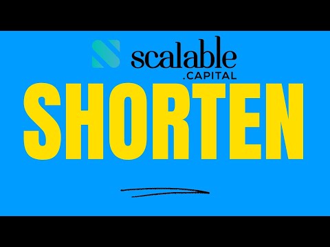 Shorting stocks at Scalable Capital explained simply 📉 Betting on falling prices