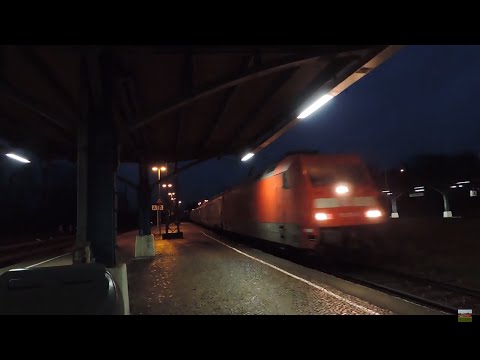 101 071-9 mit IC 2216 in Bad Kleinen