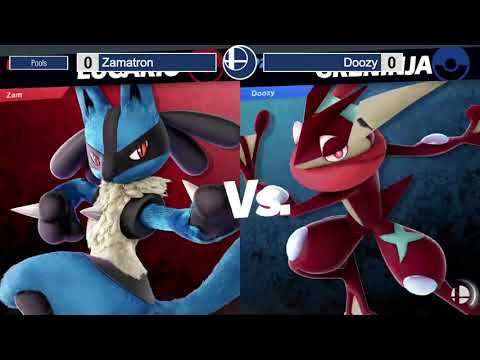 SC 2021 Arcadian - Zamatron (Lucario) VS Doozy (Greninja) - SSBU Pools B