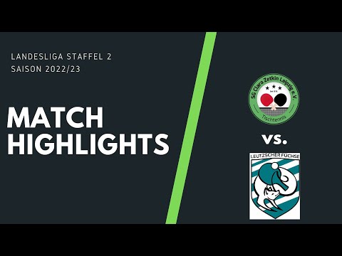 SG Clara Zetkin Leipzig - LTTV Leutzscher Füchse 1990 II  (Landesliga Staffel 2, Saison 2022/23)