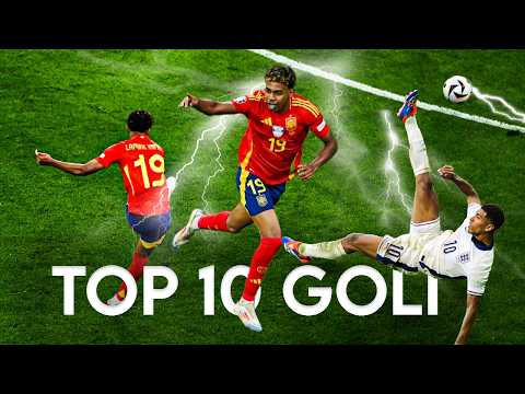 TOP 10 GOALS - EURO 2024!
