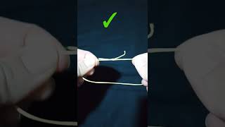 How to tie elastic thread bracelet / bileklik nasıl bağlanır. #bracelet #connect