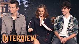 Asa, Ella & Finlay Interview | Miss Peregrine's Home For Peculiar Children video