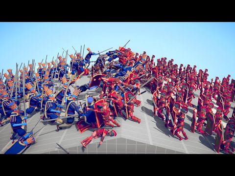 MEDIEVAL KING ARMY 👑  vs ⚔️ 100x NEW ANCIENT ARMY / Totally Accurate Battle Simulator ( TABS )
