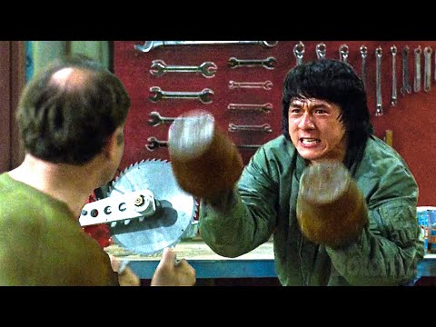 Jackie Chan regulates a giant gangster and his team | The Protector | CLIP