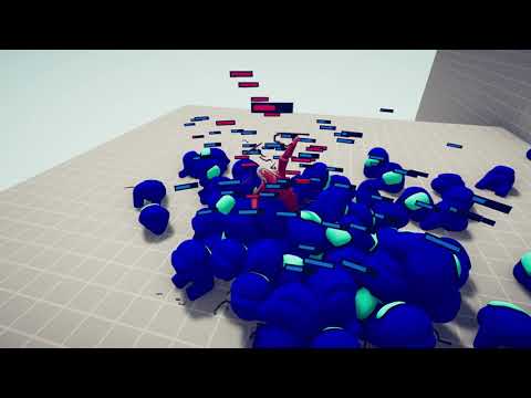 👨‍🚀100x Mini AMONG US vs God Units - TABS Totally Accurate Battle Simulator