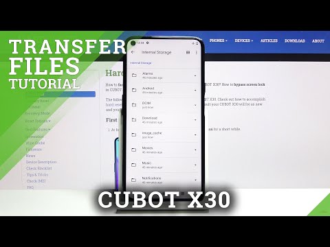 How to Transfer Files in CUBOT X30 – Move Data