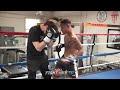 REGIS PROGRAIS HOW TO CUT OFF RING & ATTACK OPPONENT TRAINING DRILL