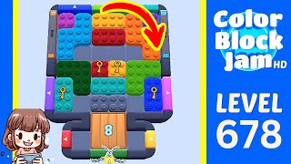 Soluzione del Livello 678 di Color Block Jam