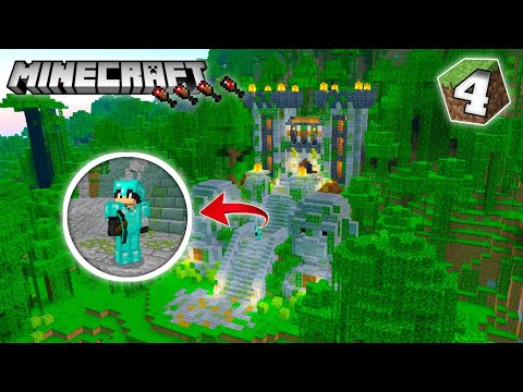 Uncover Secret Diamond Mine in Minecraft Survival // Ep. 4