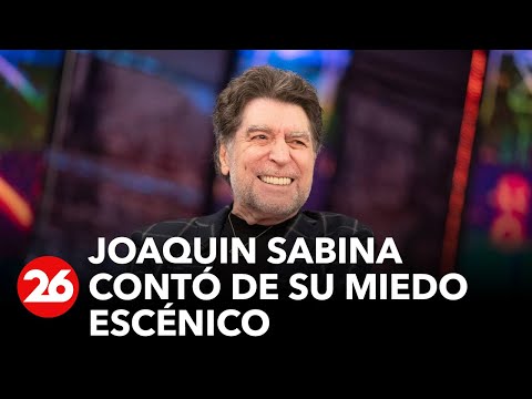 Joaquin Sabina contó de su miedo escénico