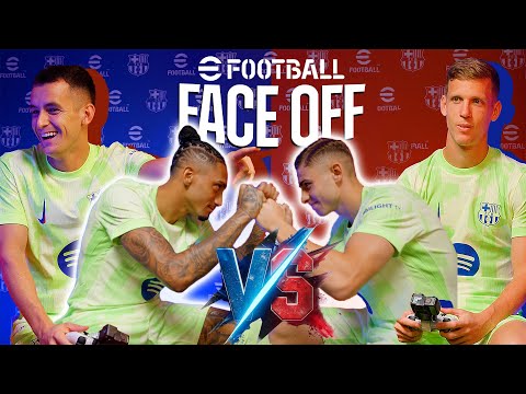 FC BARCELONA PLAYERS FACE OFF IN PES 2017 MATCHES WITH EFOOTBALL 🎮