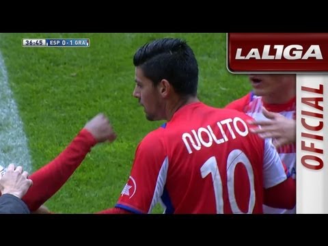 Golazo de Nolito (0-1) en el RCD Espanyol - Granada CF - HD