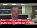 'Ongelofelijk DRUKKE maanden' | Dennis te Kloese TROTS op 'unieke' transferzomer van Feyenoord