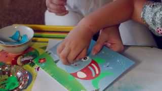 Tima draws the picture