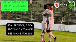 Real Noroeste 0X1 Porto Vitória - Campeonato Capixaba 2026 | 8° Rodada.